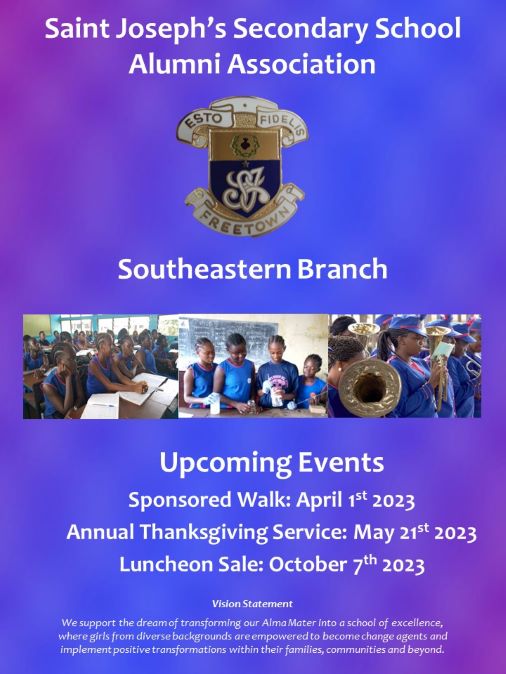 Flyer for 2023 Events
